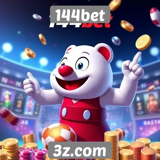 Diversidade de jogos disponíveis na 144bet